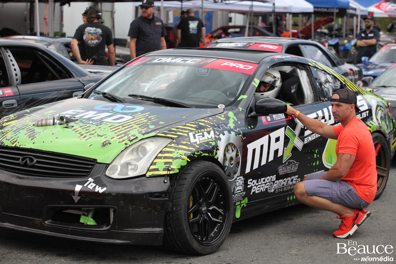 Le championnat de drift attire les foules à Vallée-Jonction