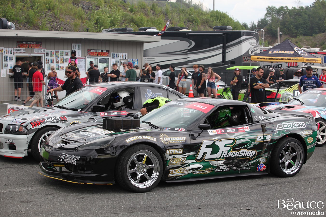 Le championnat de drift attire les foules à Vallée-Jonction