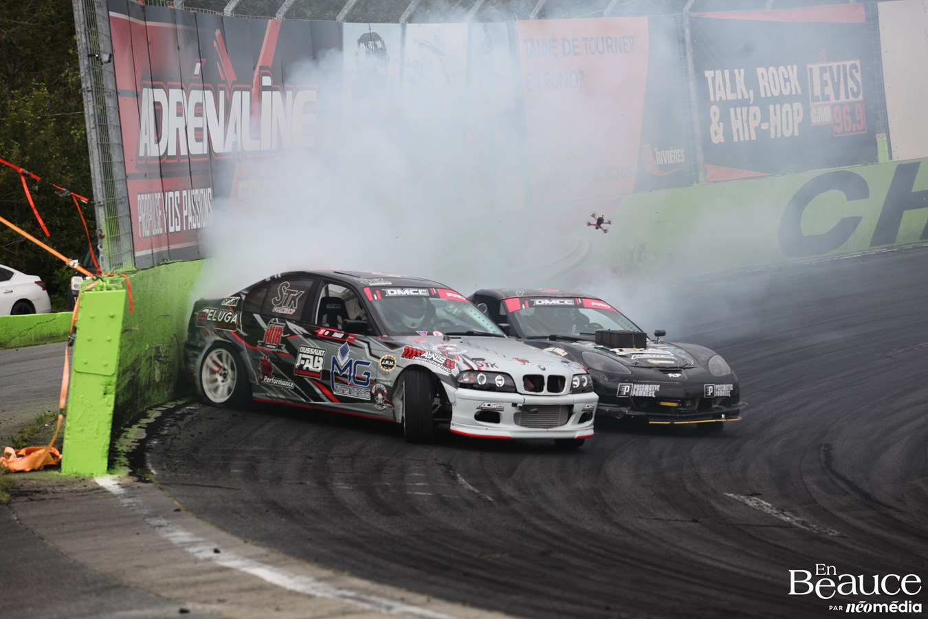Le championnat de drift attire les foules à Vallée-Jonction