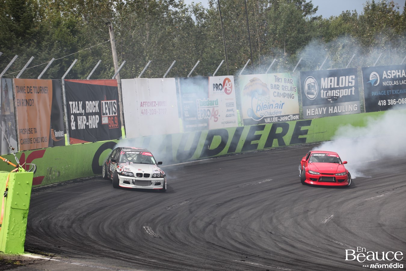 Le championnat de drift attire les foules à Vallée-Jonction