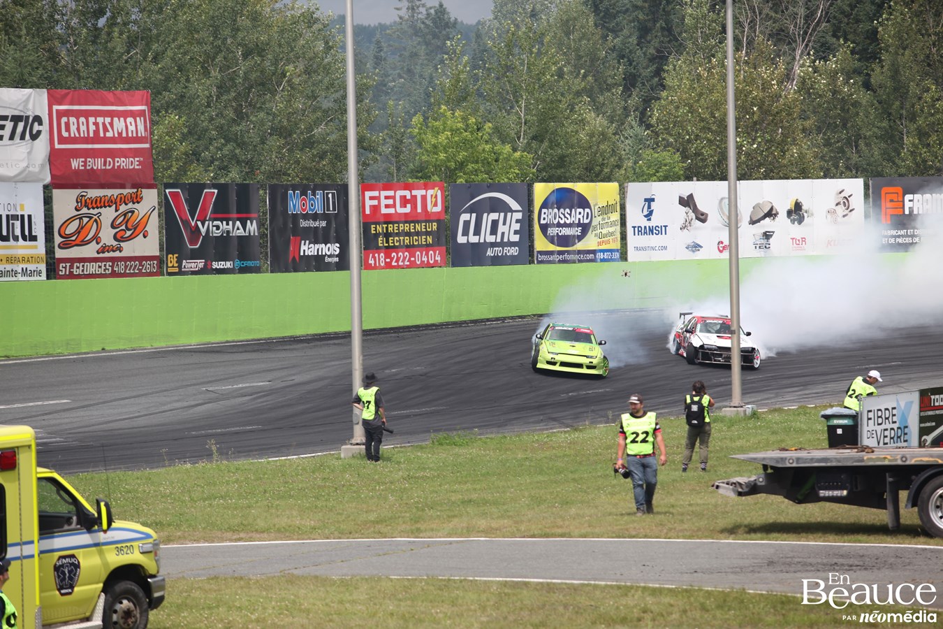Le championnat de drift attire les foules à Vallée-Jonction