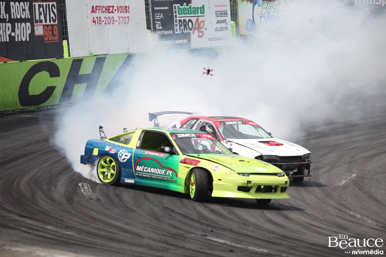 Le championnat de drift attire les foules à Vallée-Jonction
