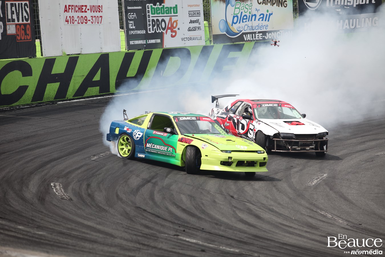 Le championnat de drift attire les foules à Vallée-Jonction
