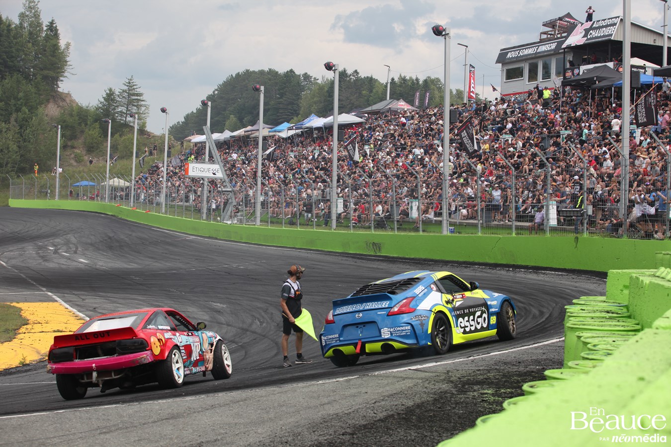 Le championnat de drift attire les foules à Vallée-Jonction