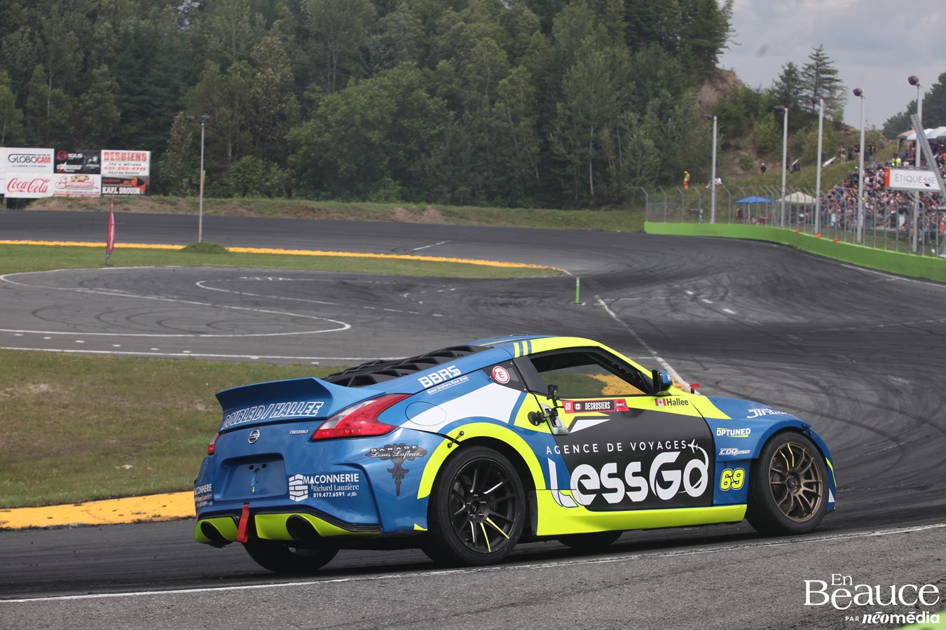 Le championnat de drift attire les foules à Vallée-Jonction