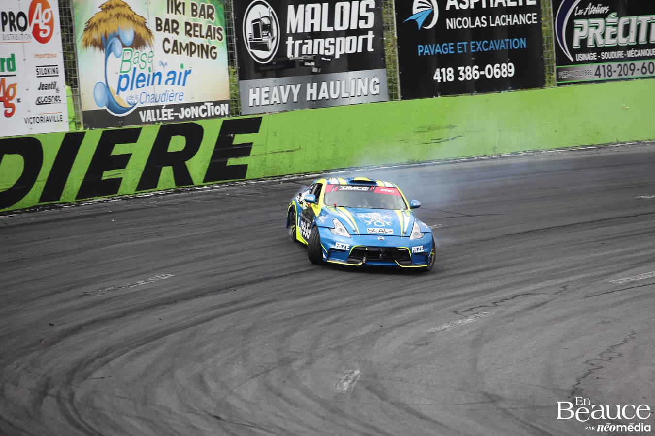 Le championnat de drift attire les foules à Vallée-Jonction
