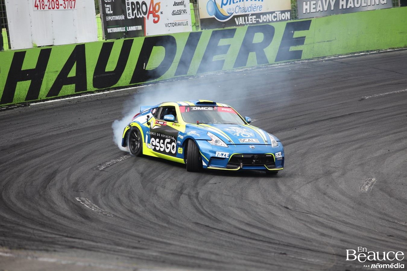 Le championnat de drift attire les foules à Vallée-Jonction