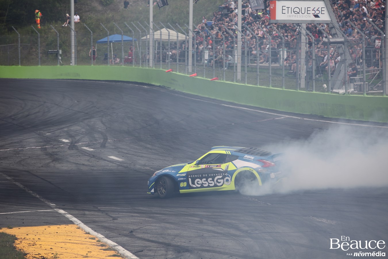 Le championnat de drift attire les foules à Vallée-Jonction