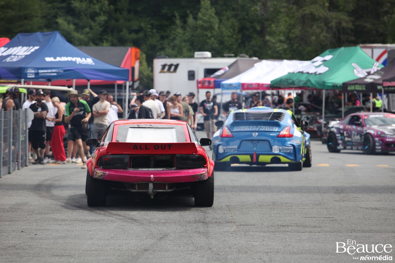 Le championnat de drift attire les foules à Vallée-Jonction