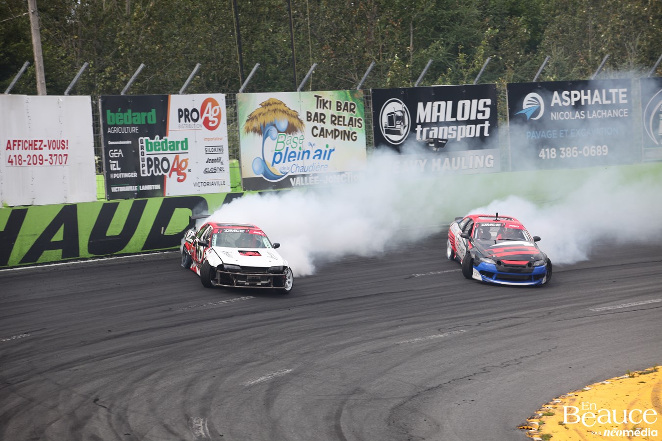 Le championnat de drift attire les foules à Vallée-Jonction