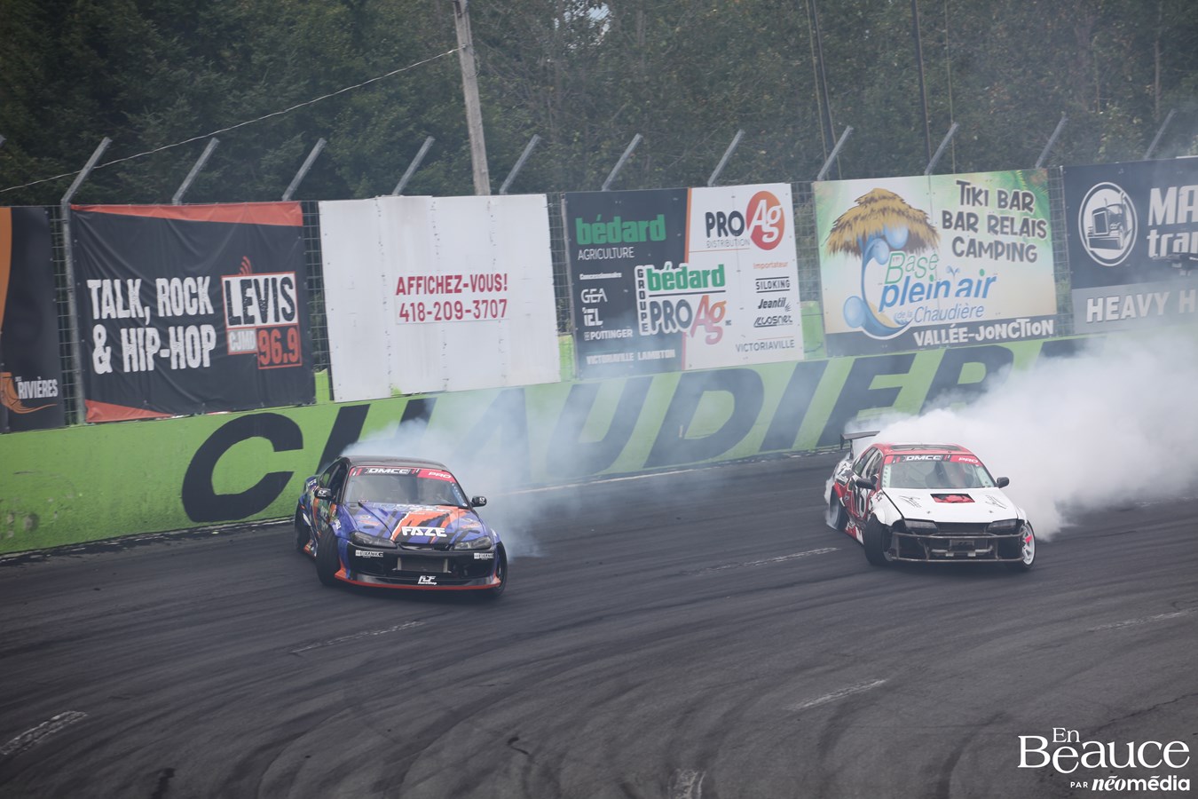 Le championnat de drift attire les foules à Vallée-Jonction