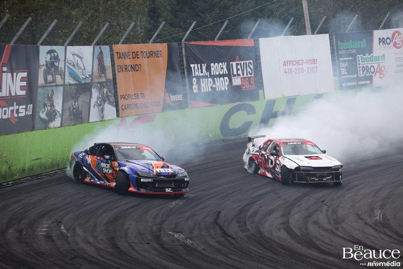 Le championnat de drift attire les foules à Vallée-Jonction