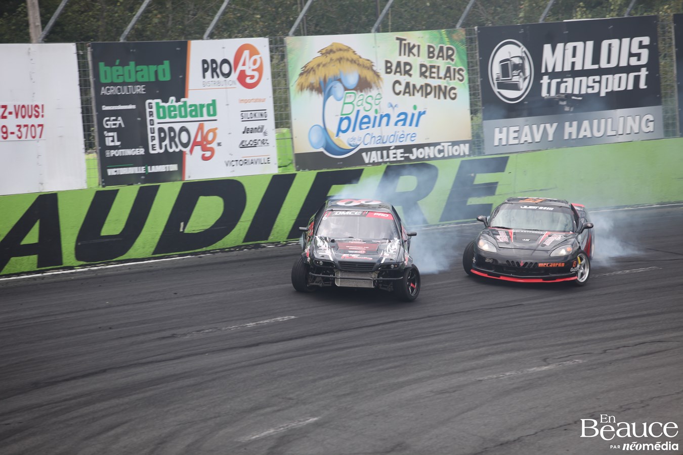 Le championnat de drift attire les foules à Vallée-Jonction