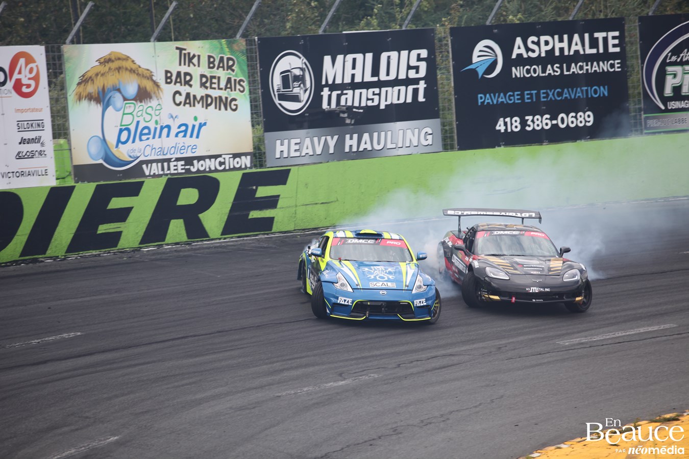 Le championnat de drift attire les foules à Vallée-Jonction