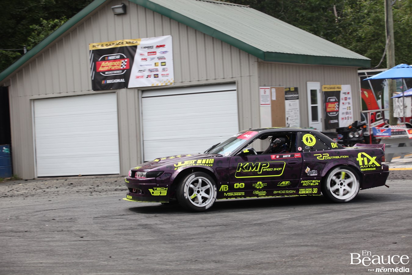 Le championnat de drift attire les foules à Vallée-Jonction