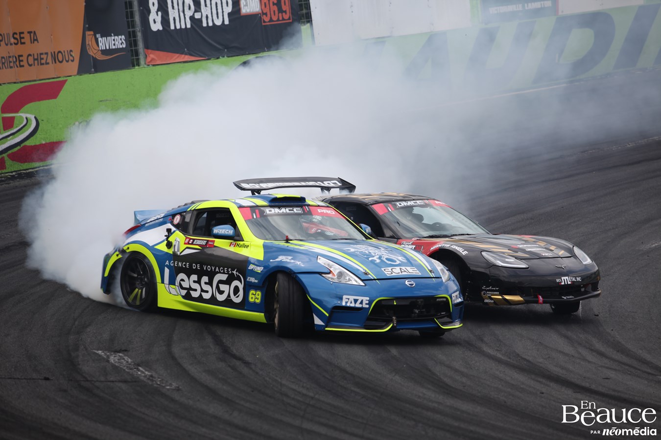 Le championnat de drift attire les foules à Vallée-Jonction
