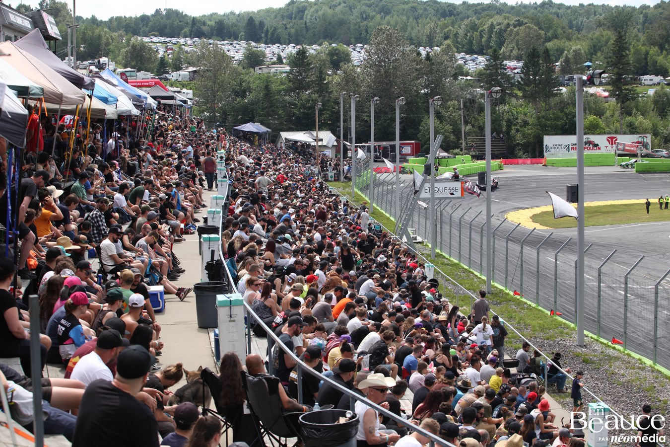 Le championnat de drift attire les foules à Vallée-Jonction