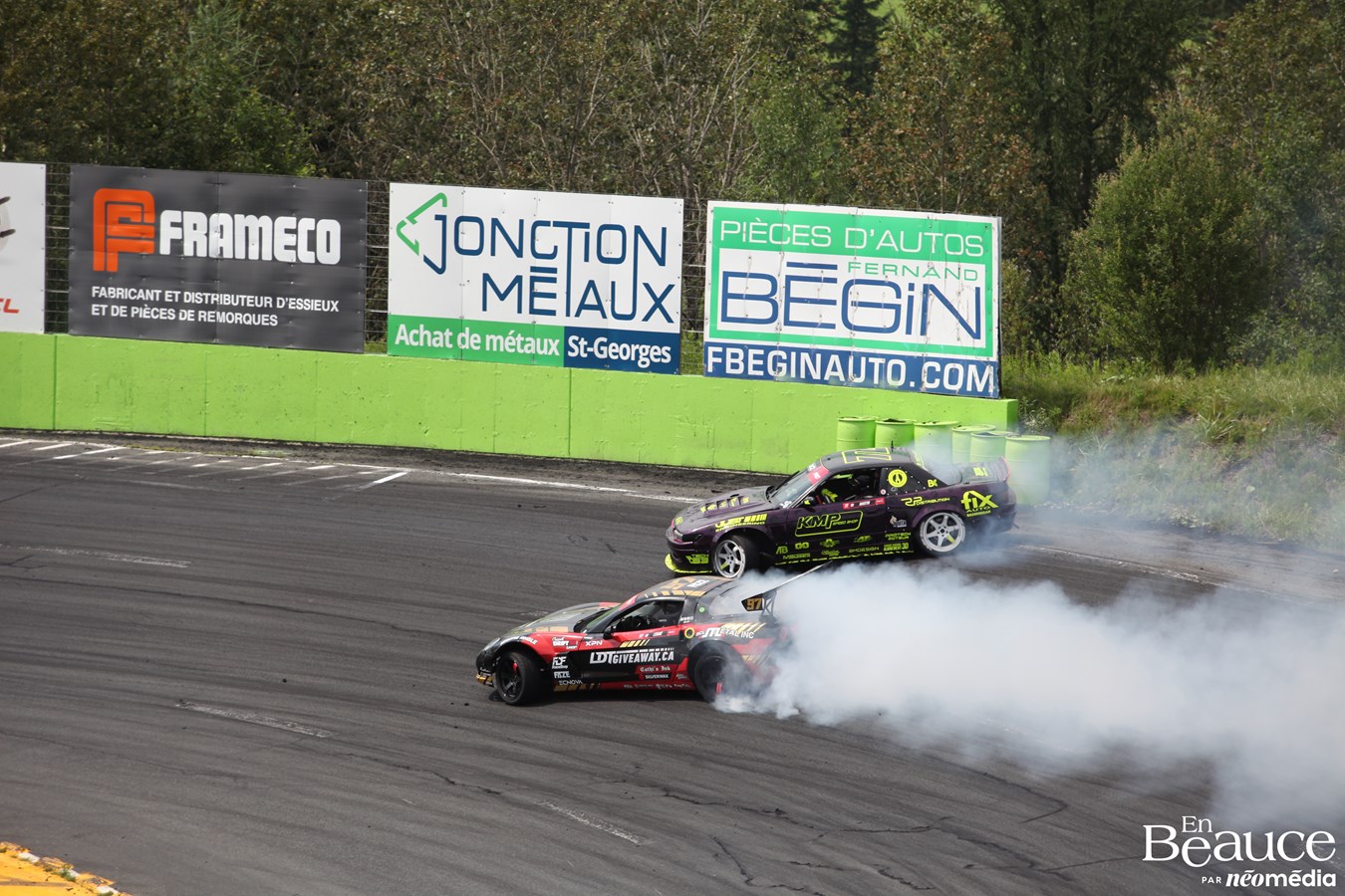 Le championnat de drift attire les foules à Vallée-Jonction