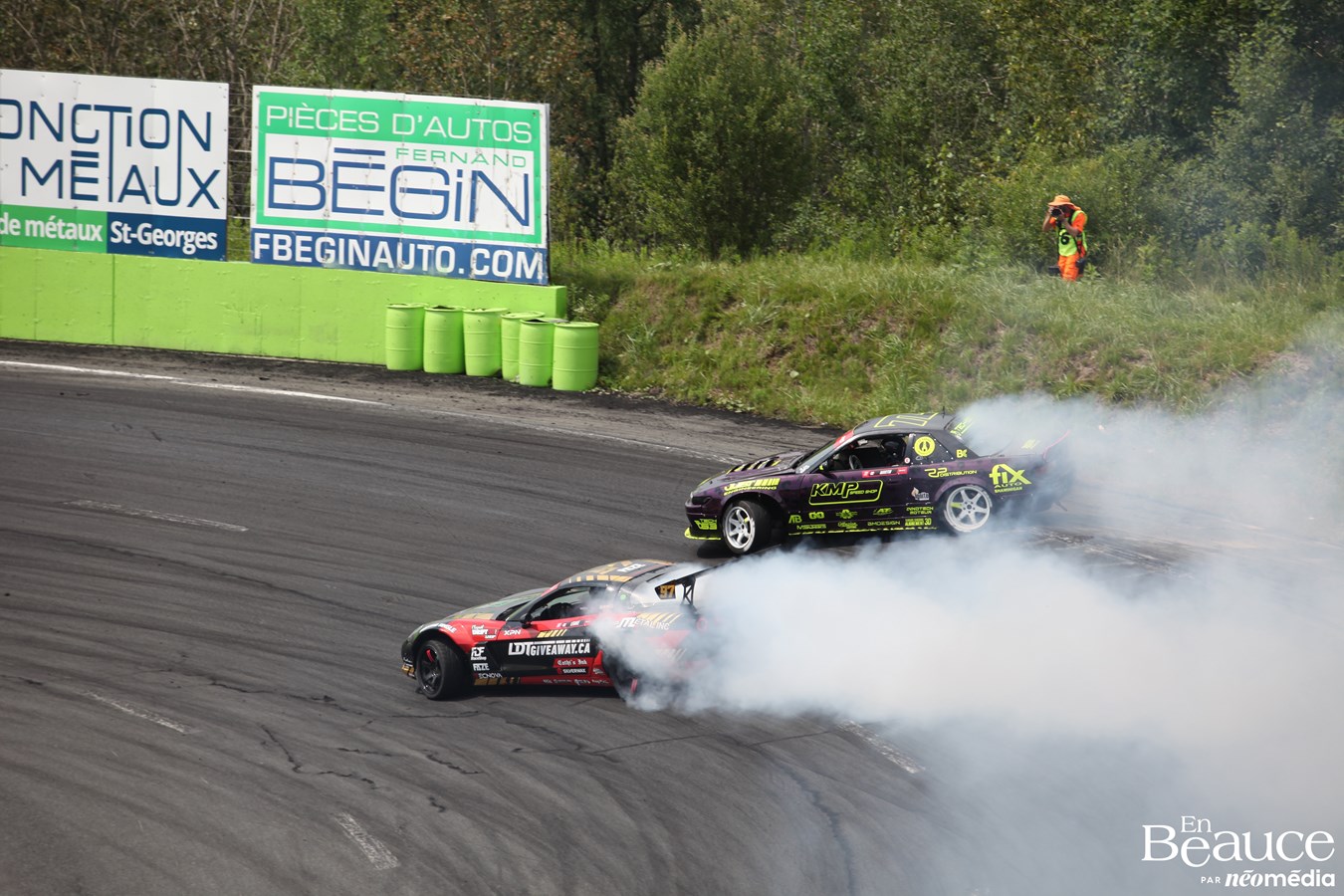 Le championnat de drift attire les foules à Vallée-Jonction