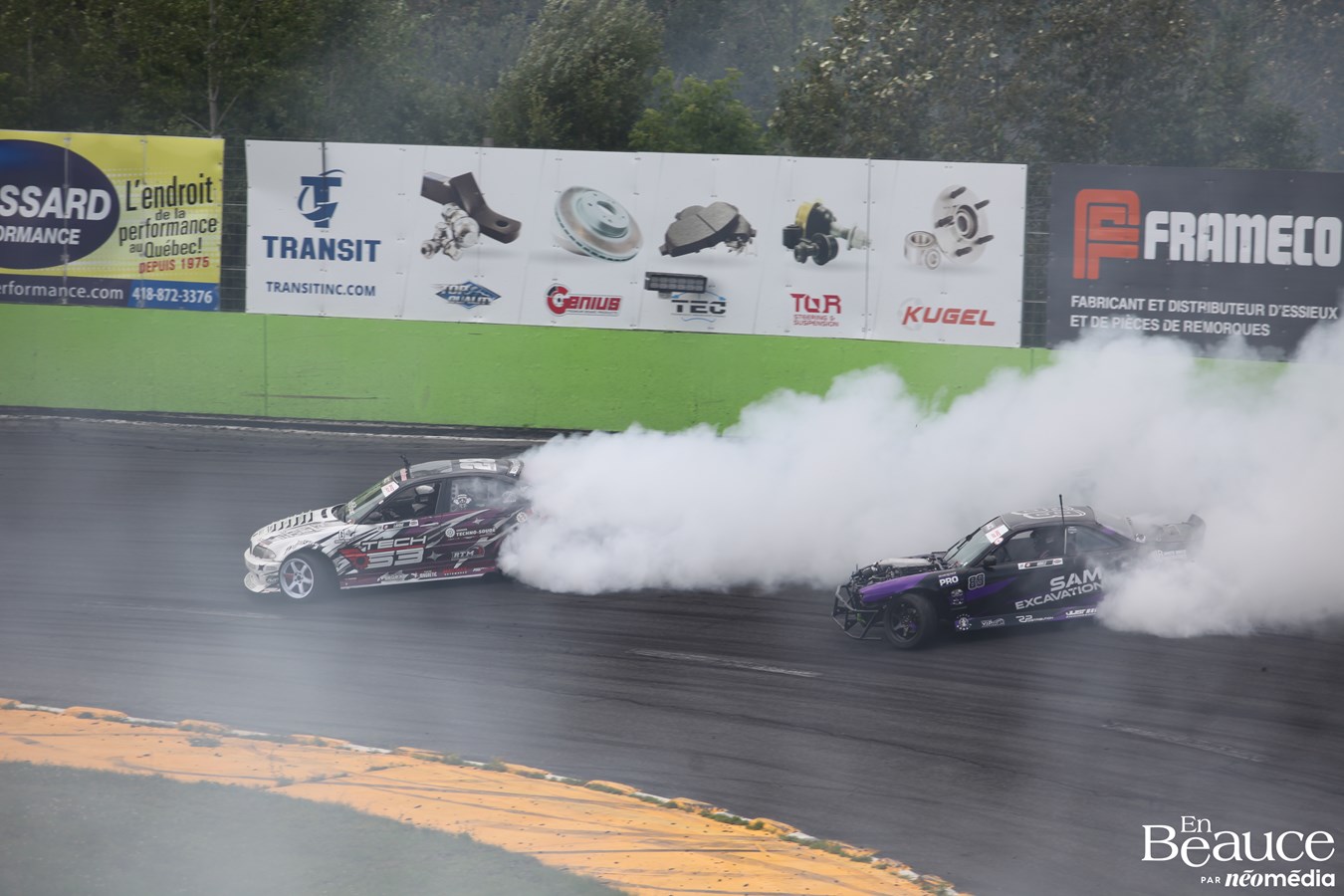 Le championnat de drift attire les foules à Vallée-Jonction