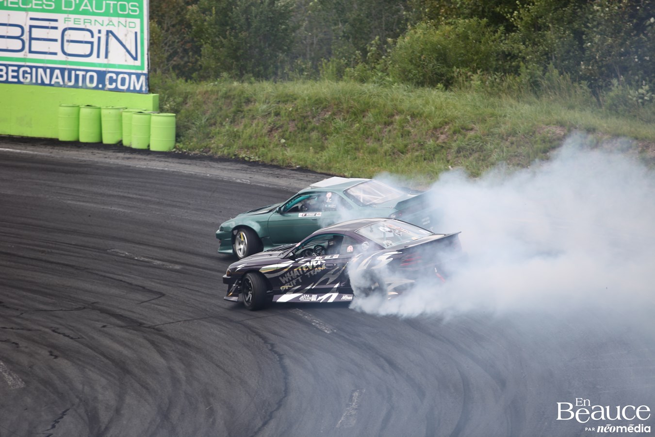 Le championnat de drift attire les foules à Vallée-Jonction
