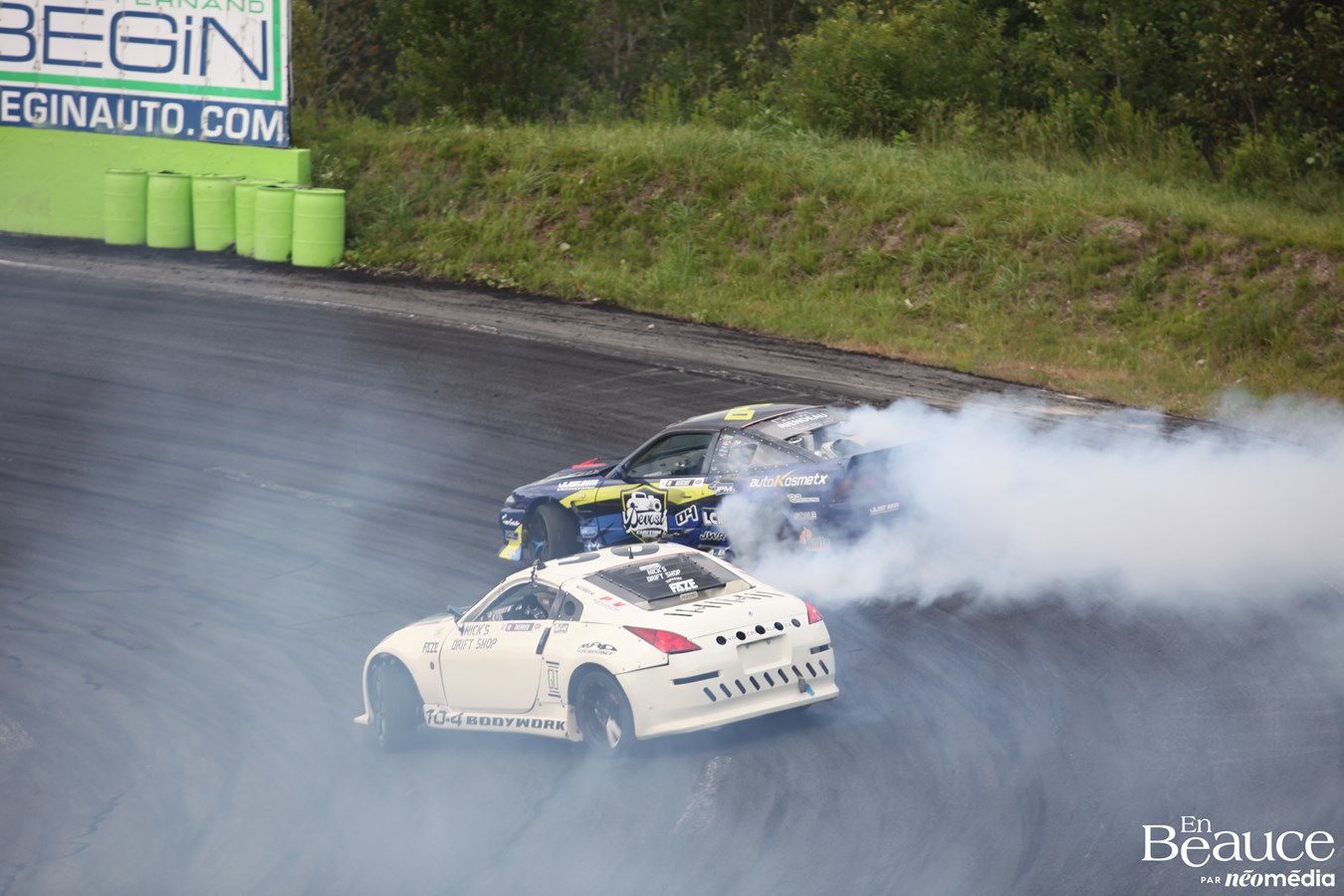Le championnat de drift attire les foules à Vallée-Jonction