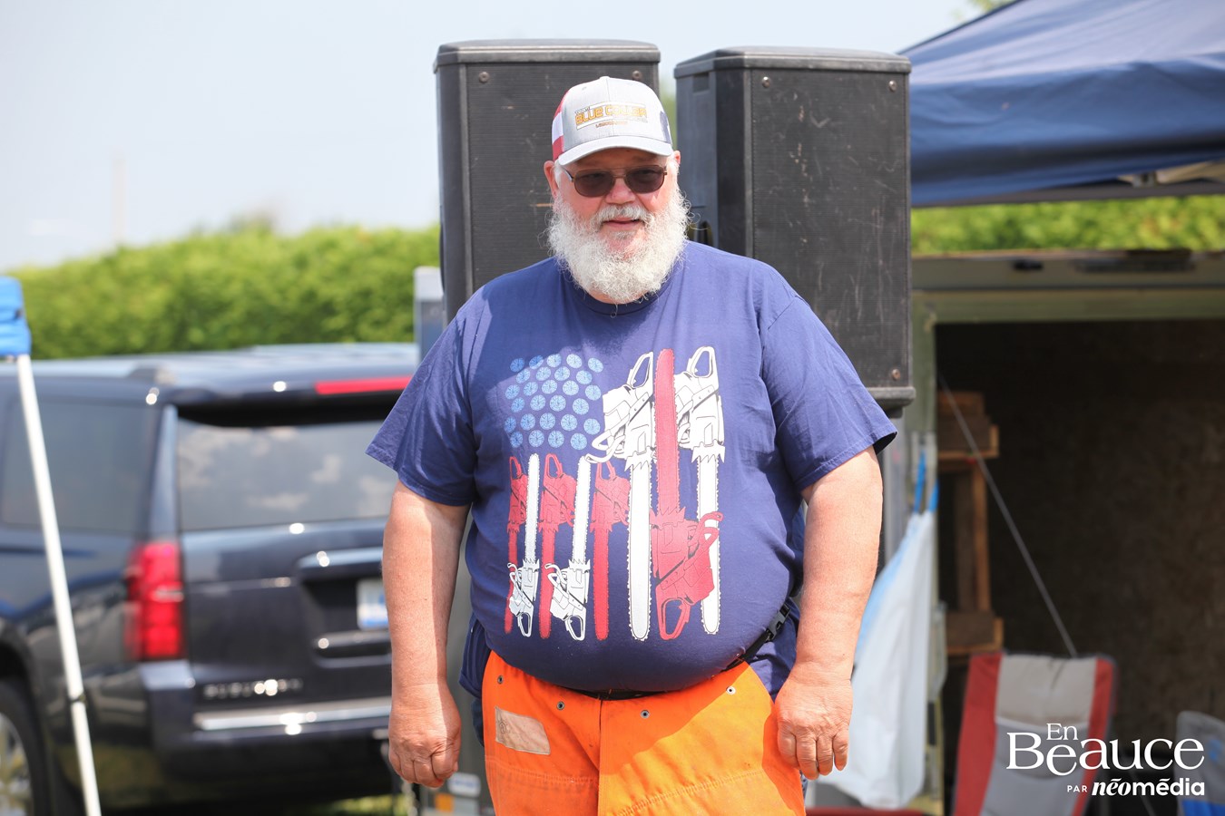 Bûcherons et chevaux font vibrer les Festivités Western de Saint-Victor