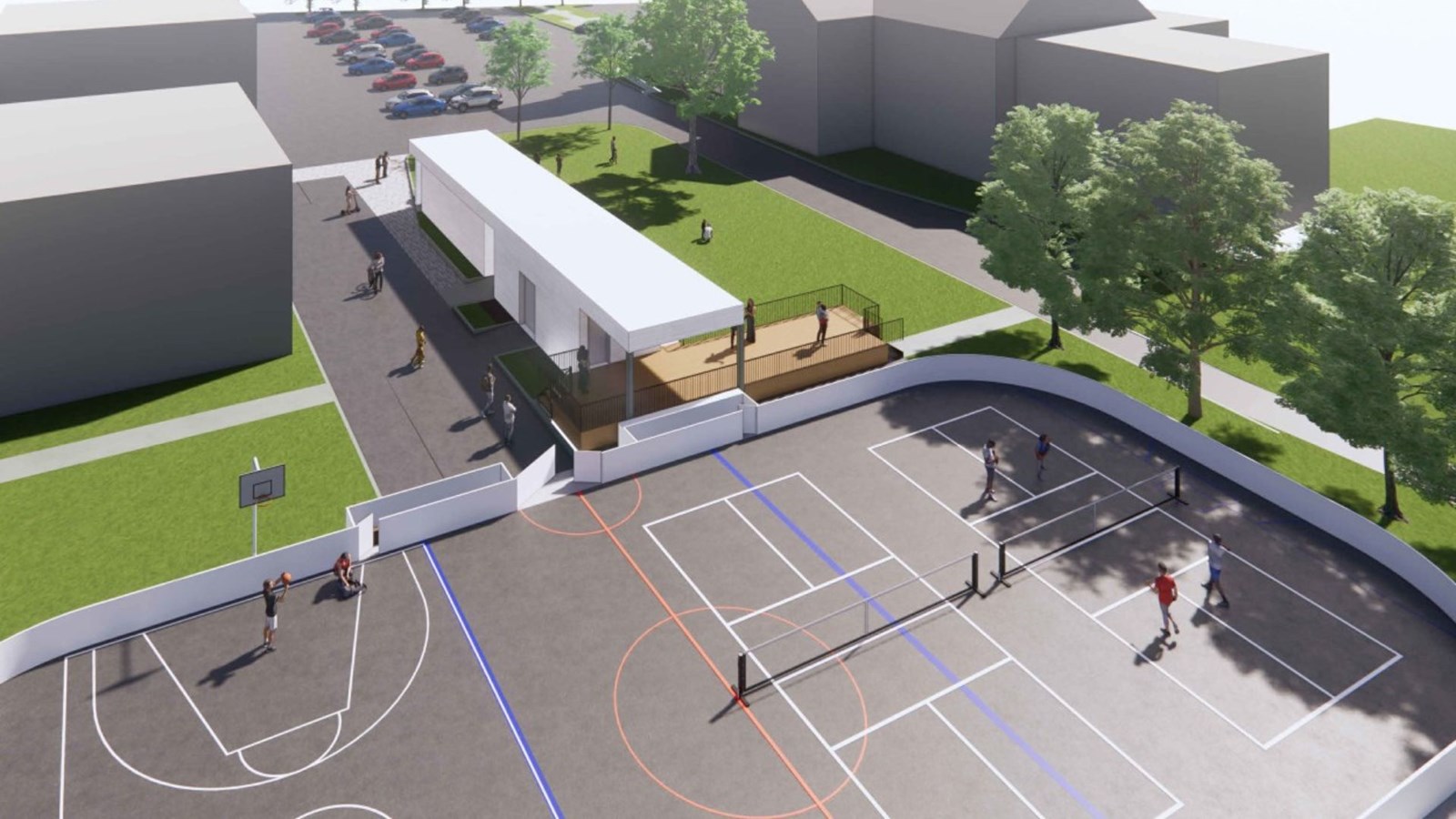 Bientôt une surface multisports à Saint-Elzéar-de-Beauce