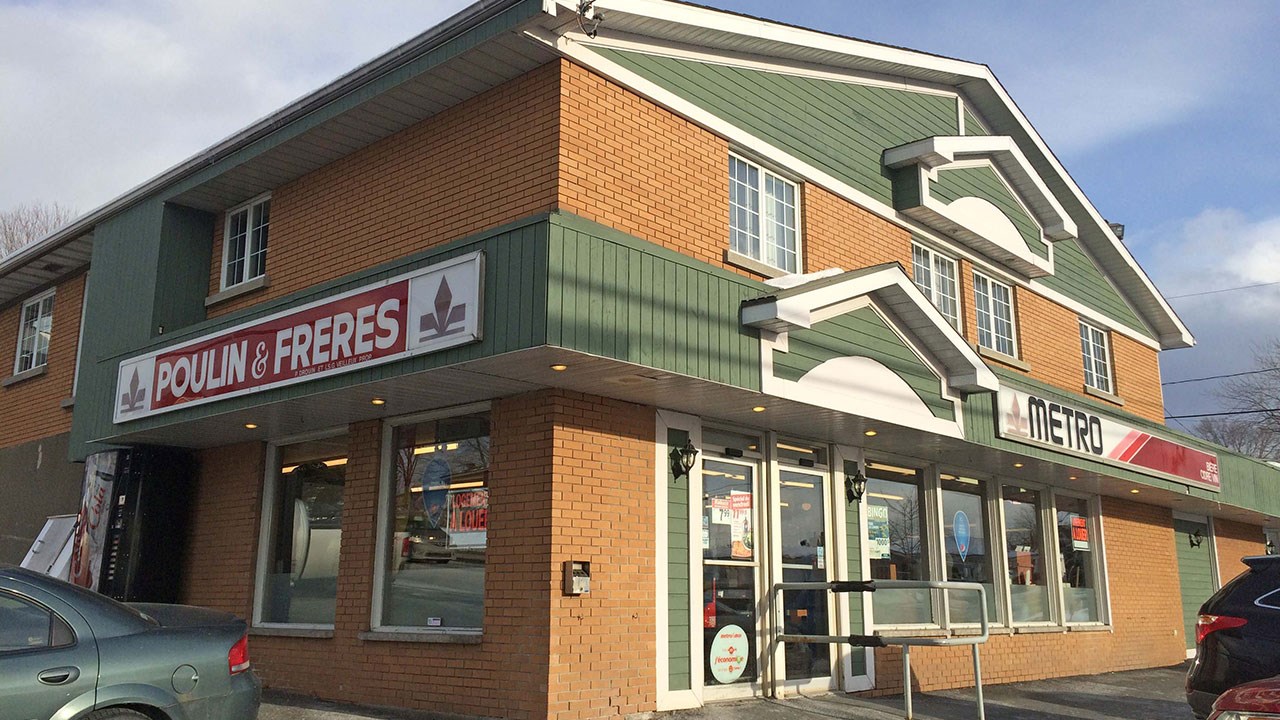 L'épicerie Poulin et Frères Inc., fermée en 2016
