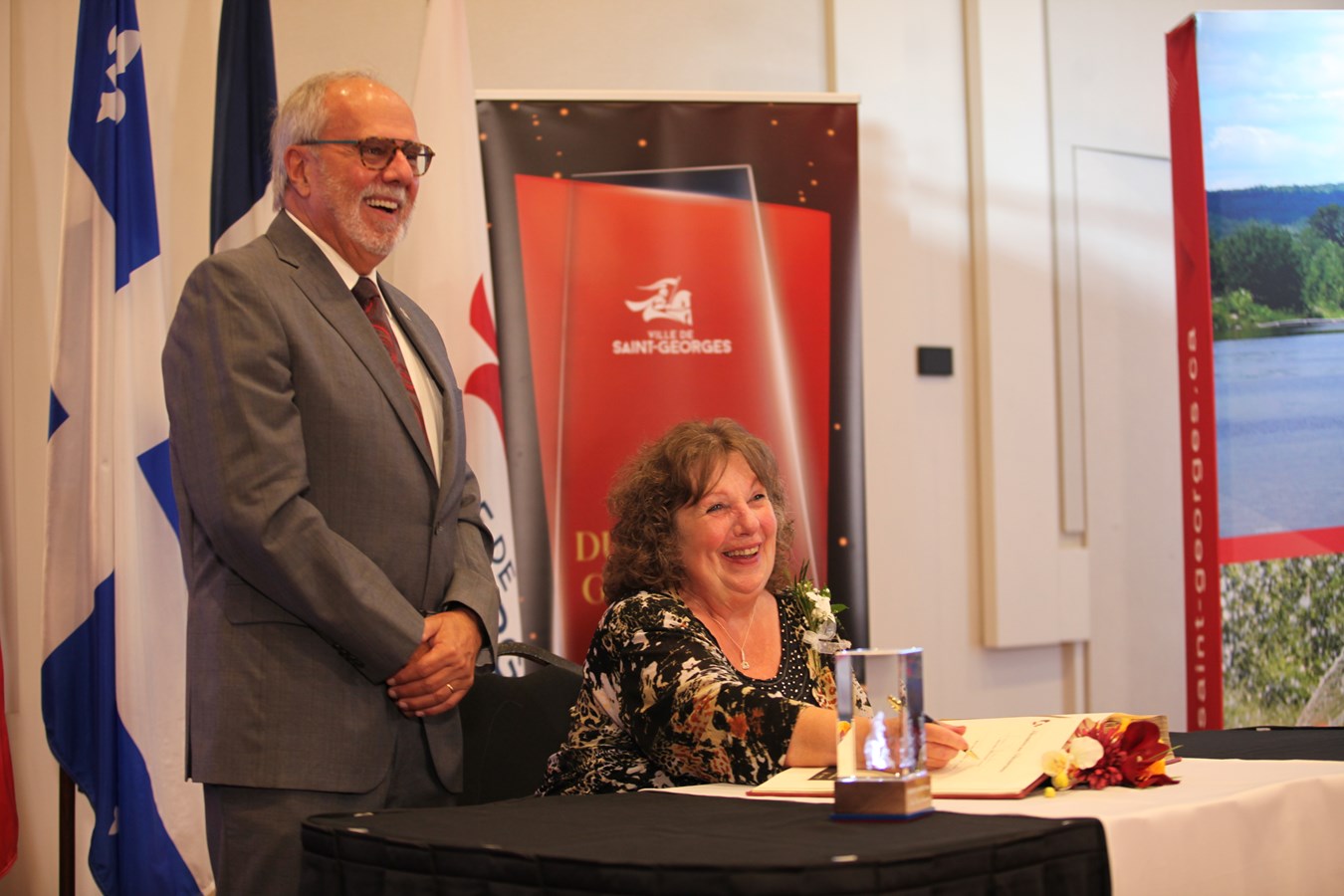 Claude Morin et Diane Beaudoin