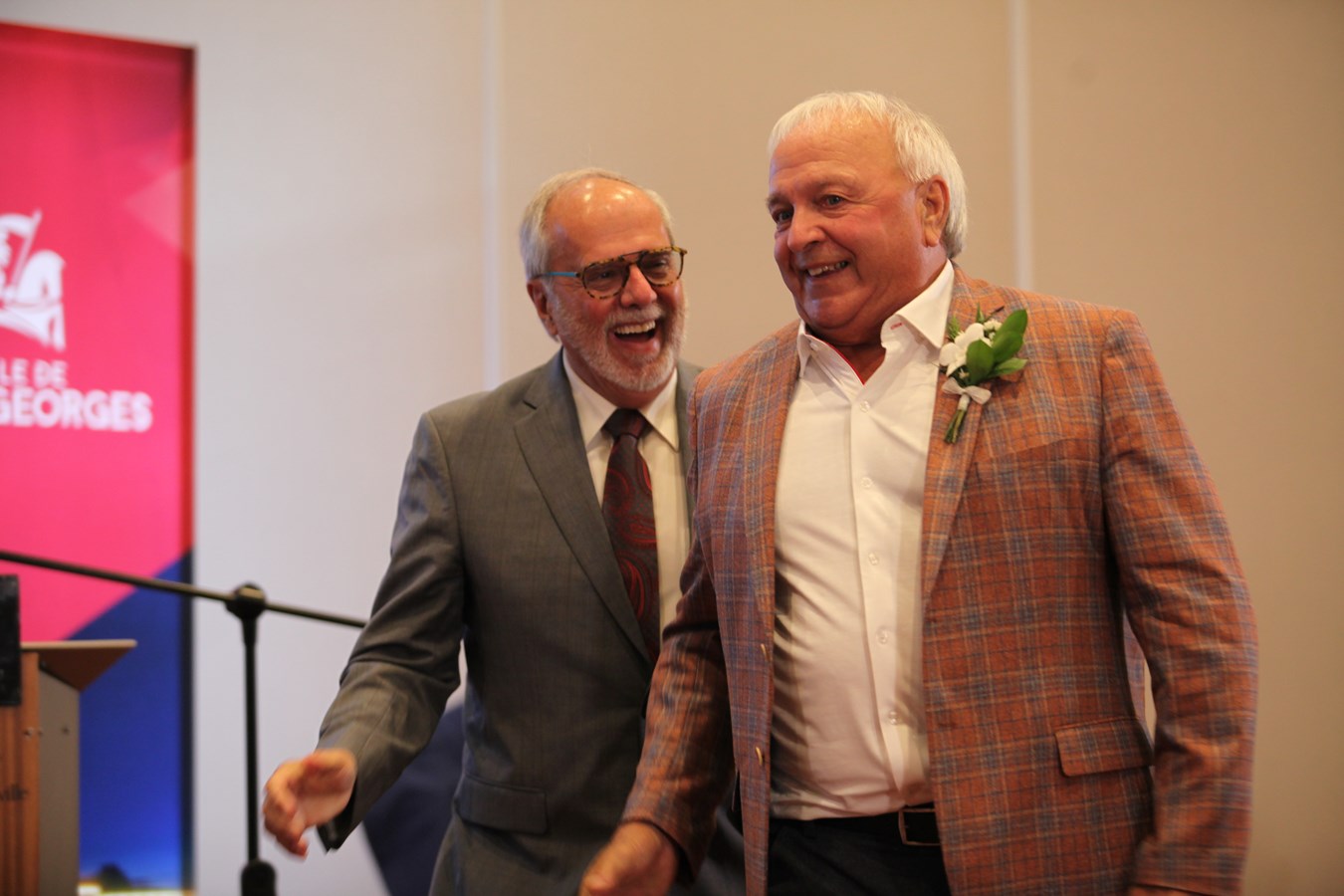 Claude Morin et Michel Jacques