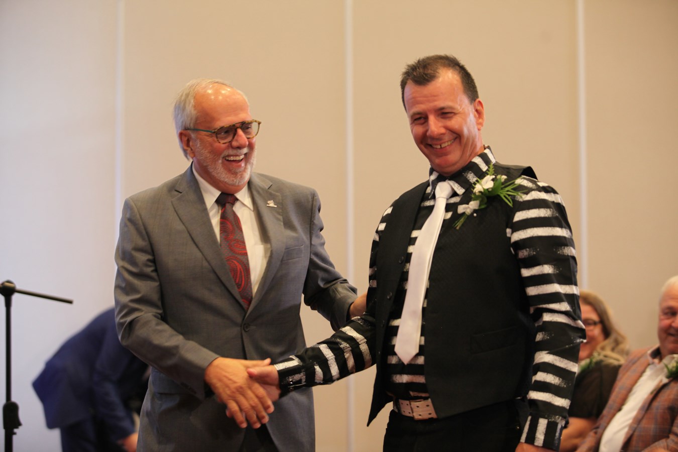 Claude Morin et Alain Tanguay