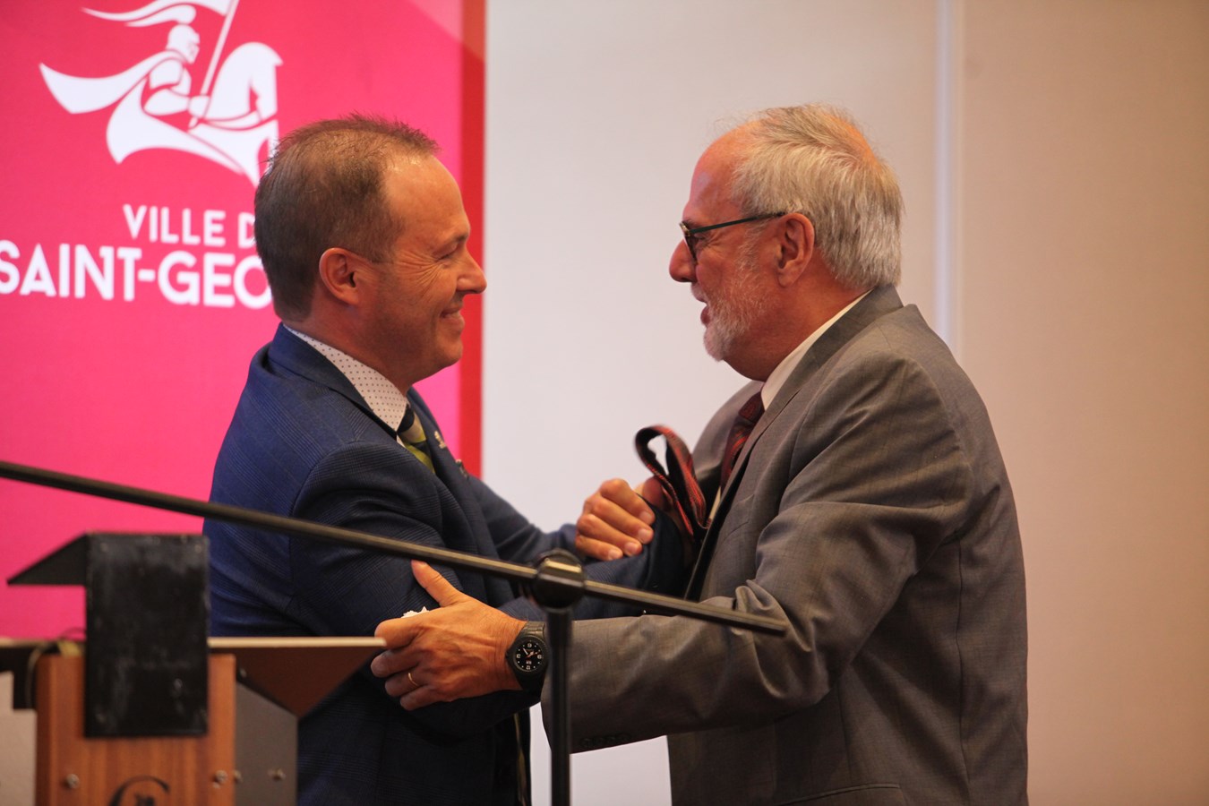 Richard Poulin et Claude Morin