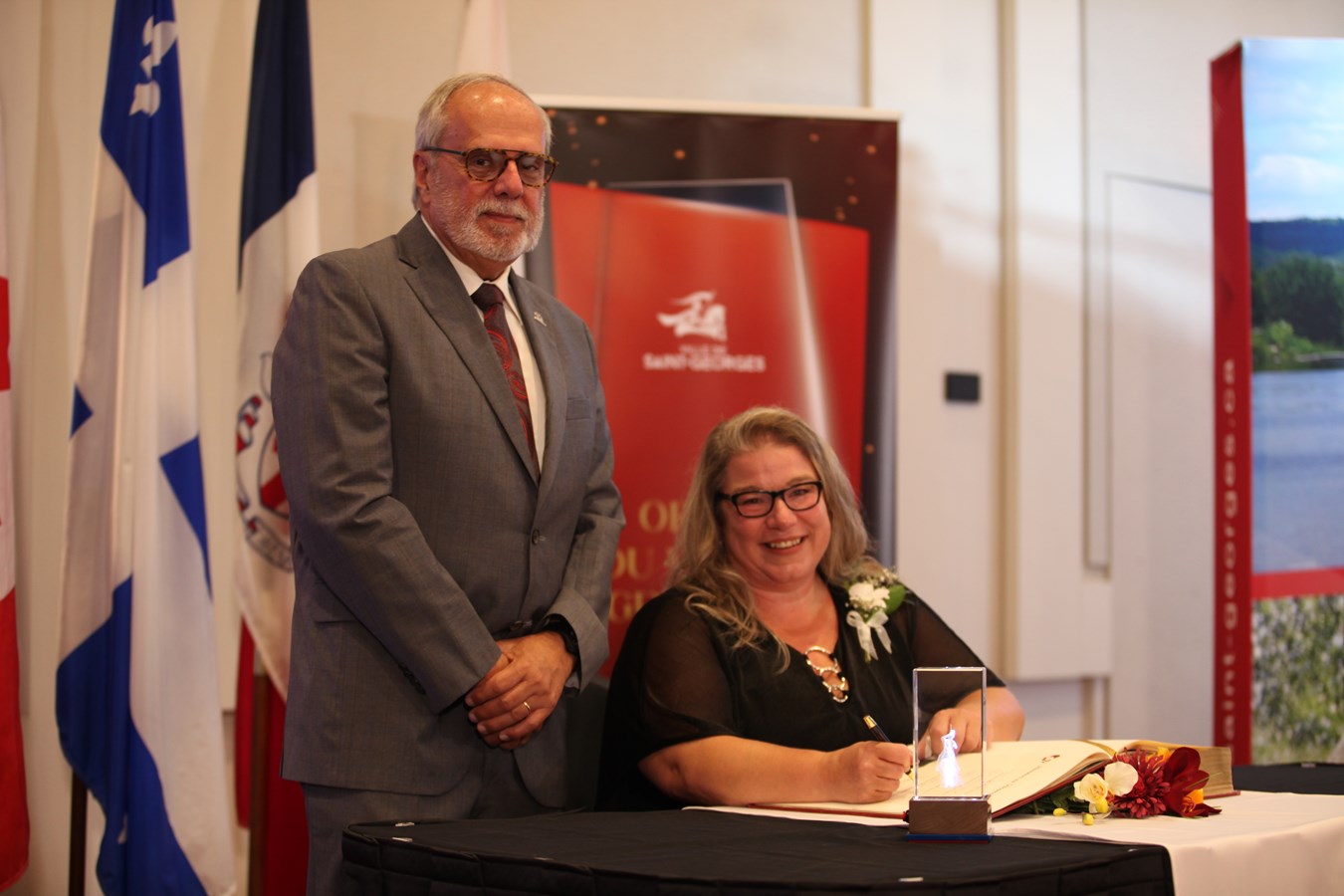 Claude Morin et Véronique Paquet