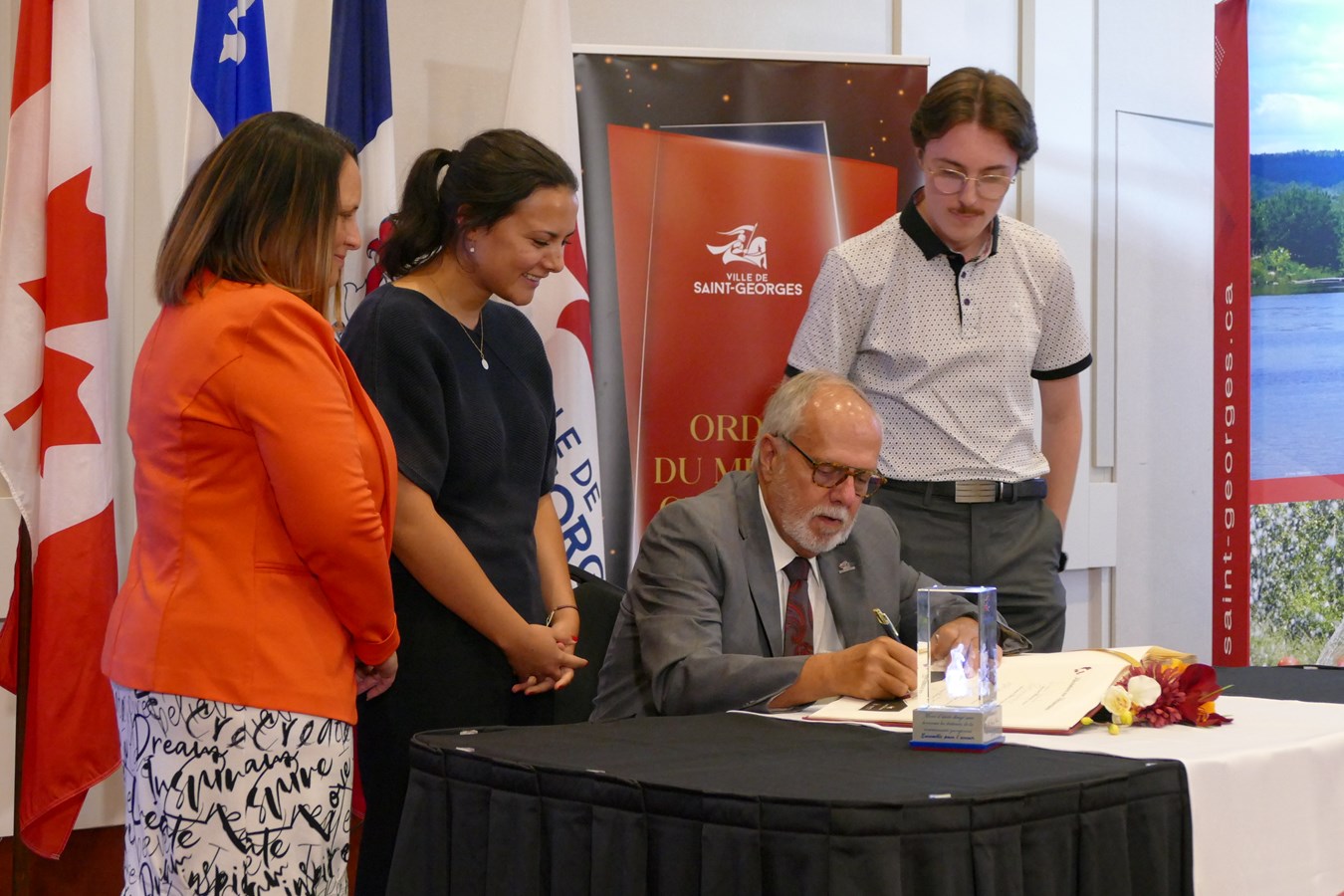 Ordre du Mérite georgien: une soirée d'émotions et de surprises pour le maire Morin