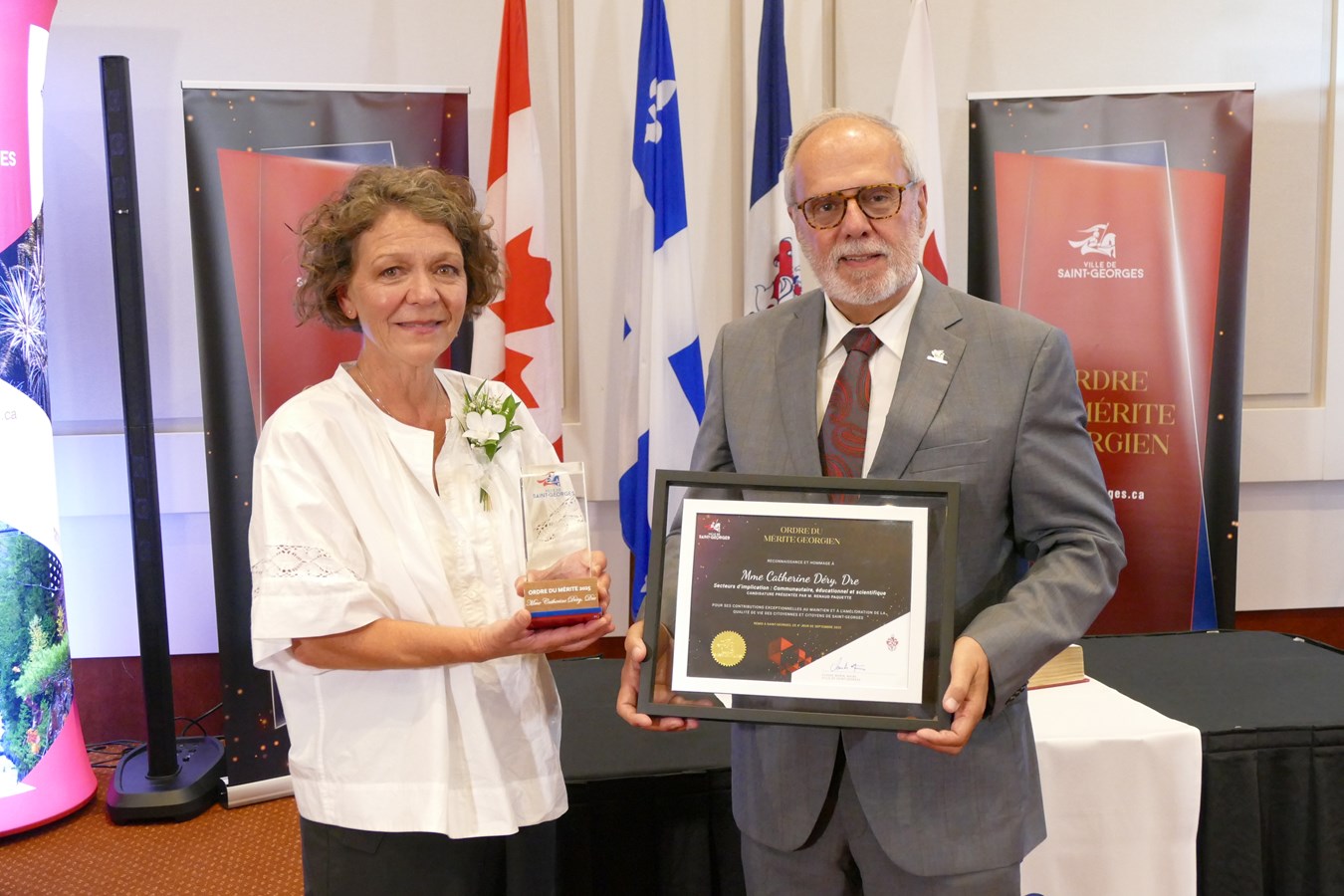Dre Catherine Déry et Claude Morin