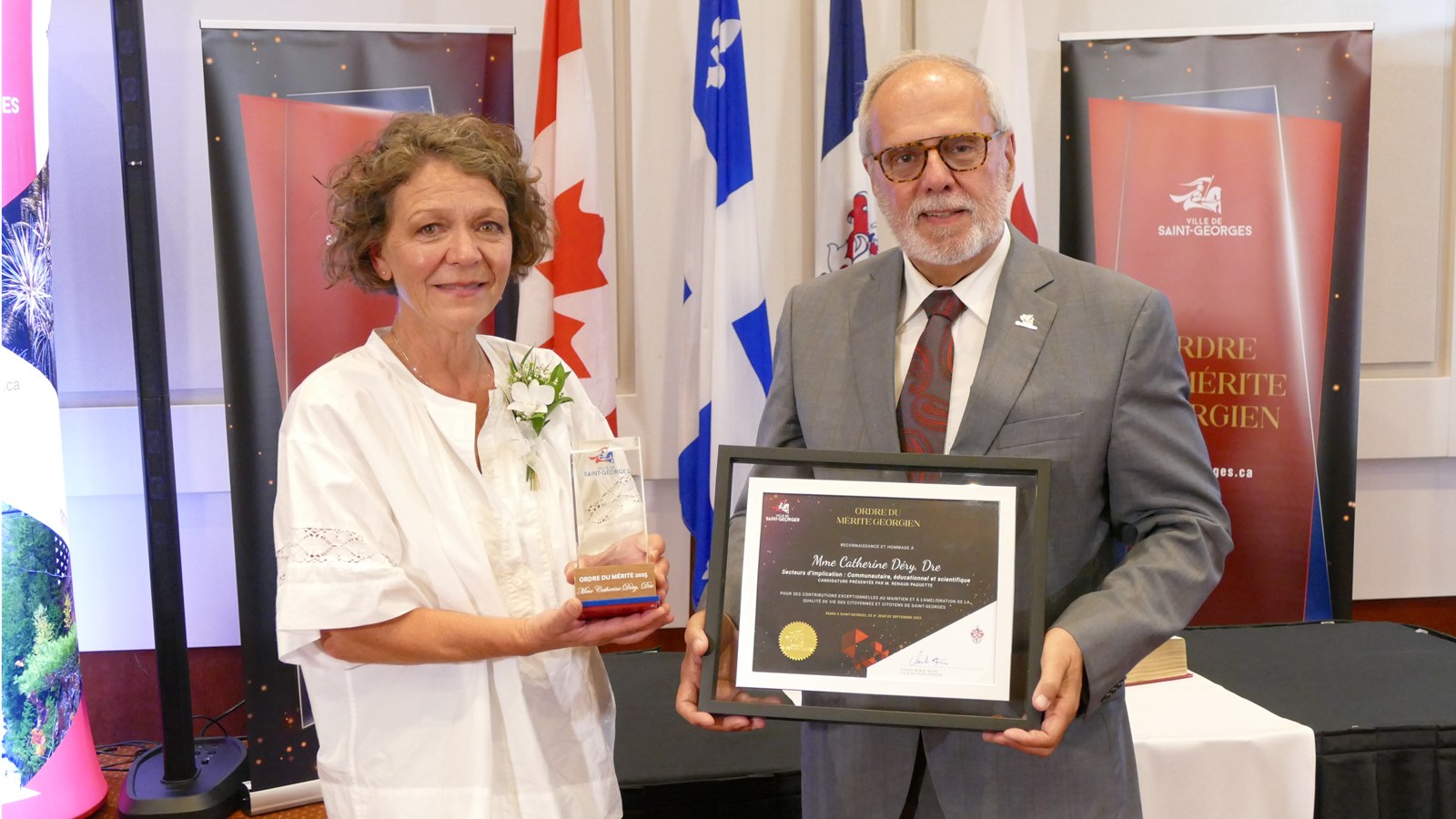 Dre Catherine Déry et Claude Morin