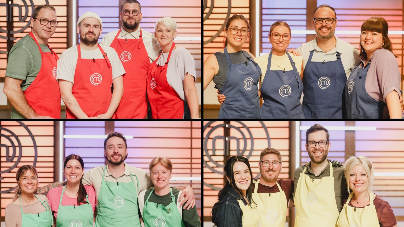 Nathalie et son équipe relèvent les premiers défis du tournoi Masterchef Québec