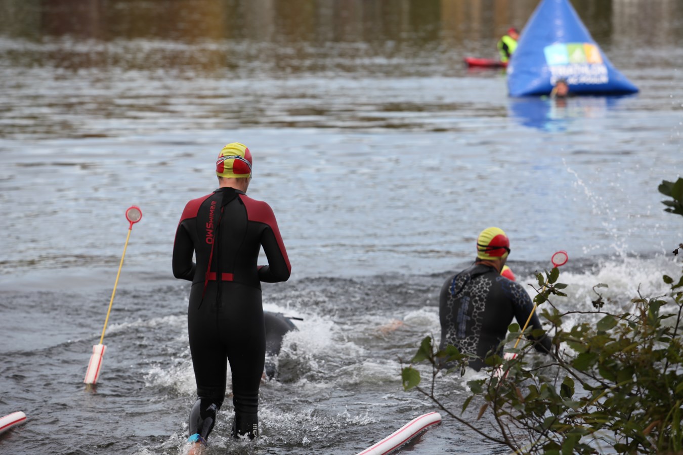 Le Triathlon du Lac-Poulin rassemble les foules pour son retour