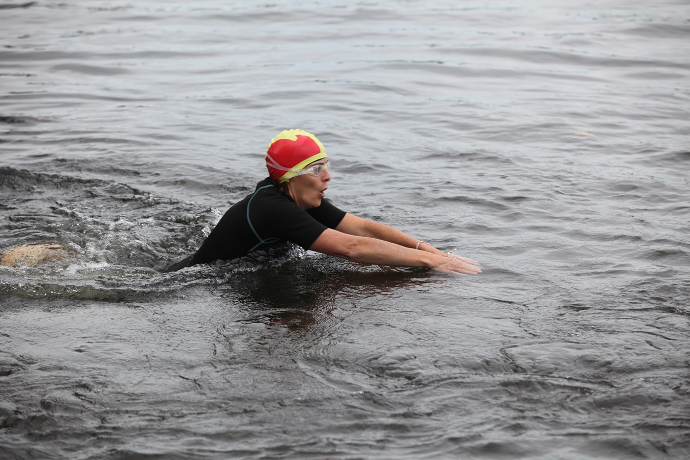 Le Triathlon du Lac-Poulin rassemble les foules pour son retour