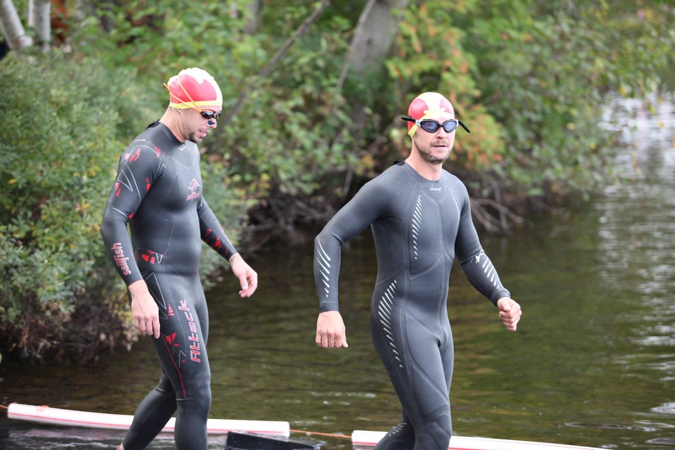 Le Triathlon du Lac-Poulin rassemble les foules pour son retour