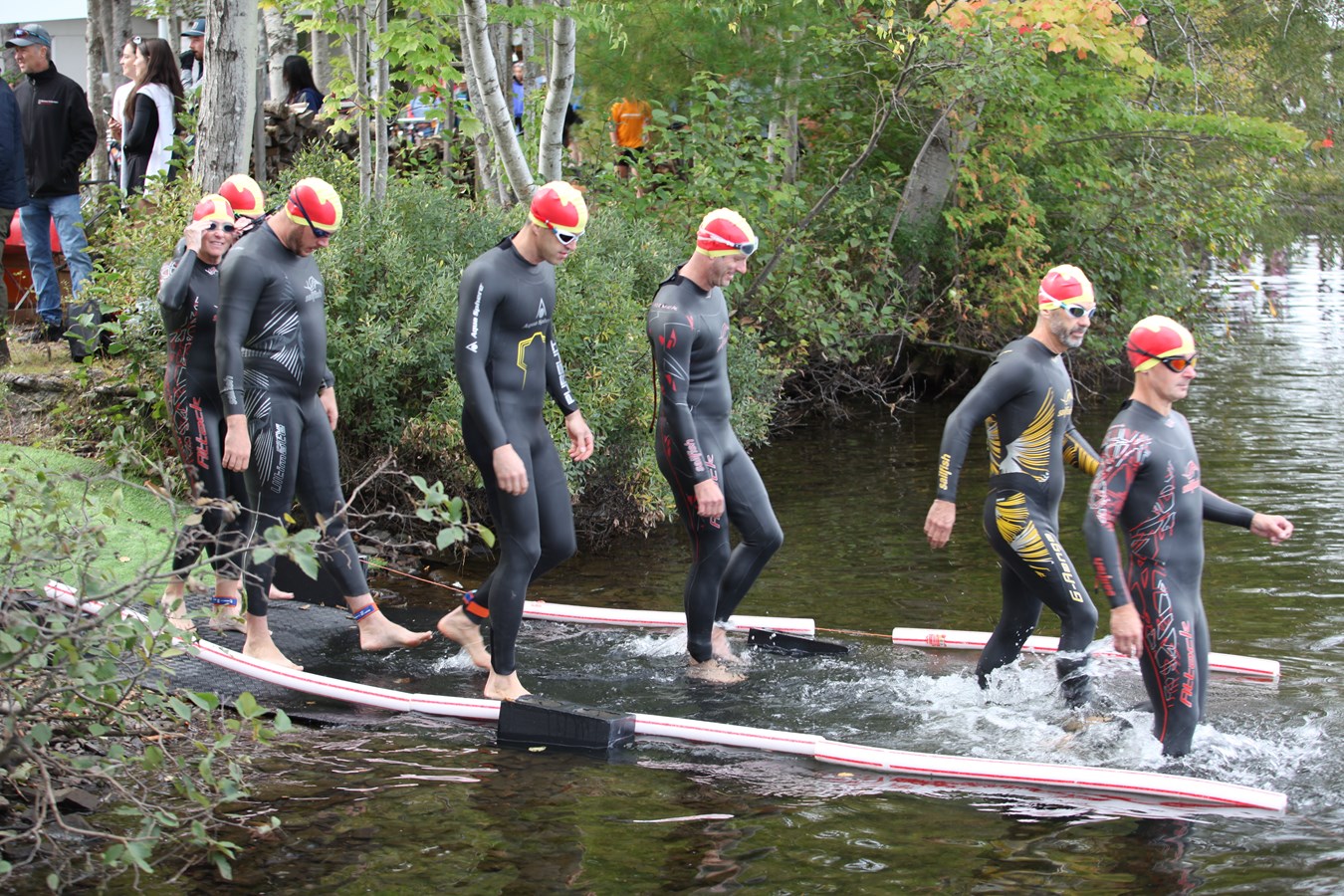 Le Triathlon du Lac-Poulin rassemble les foules pour son retour