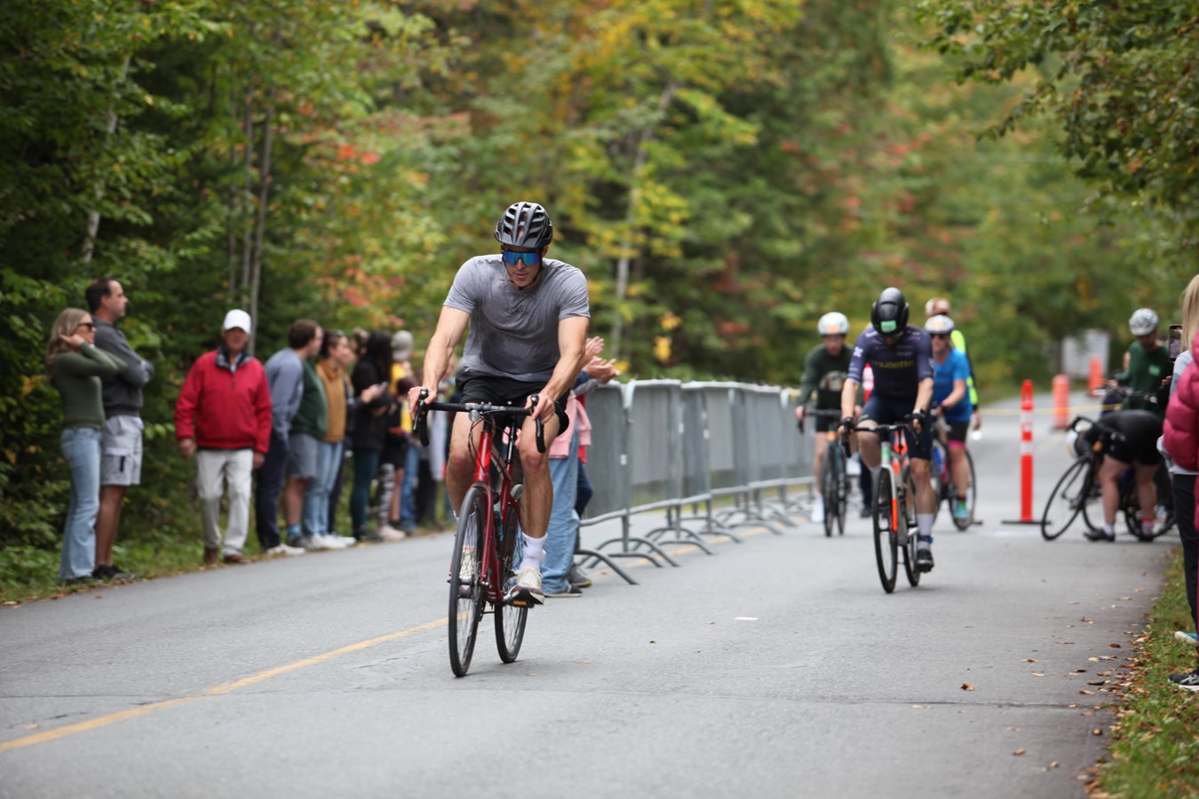 Le Triathlon du Lac-Poulin rassemble les foules pour son retour