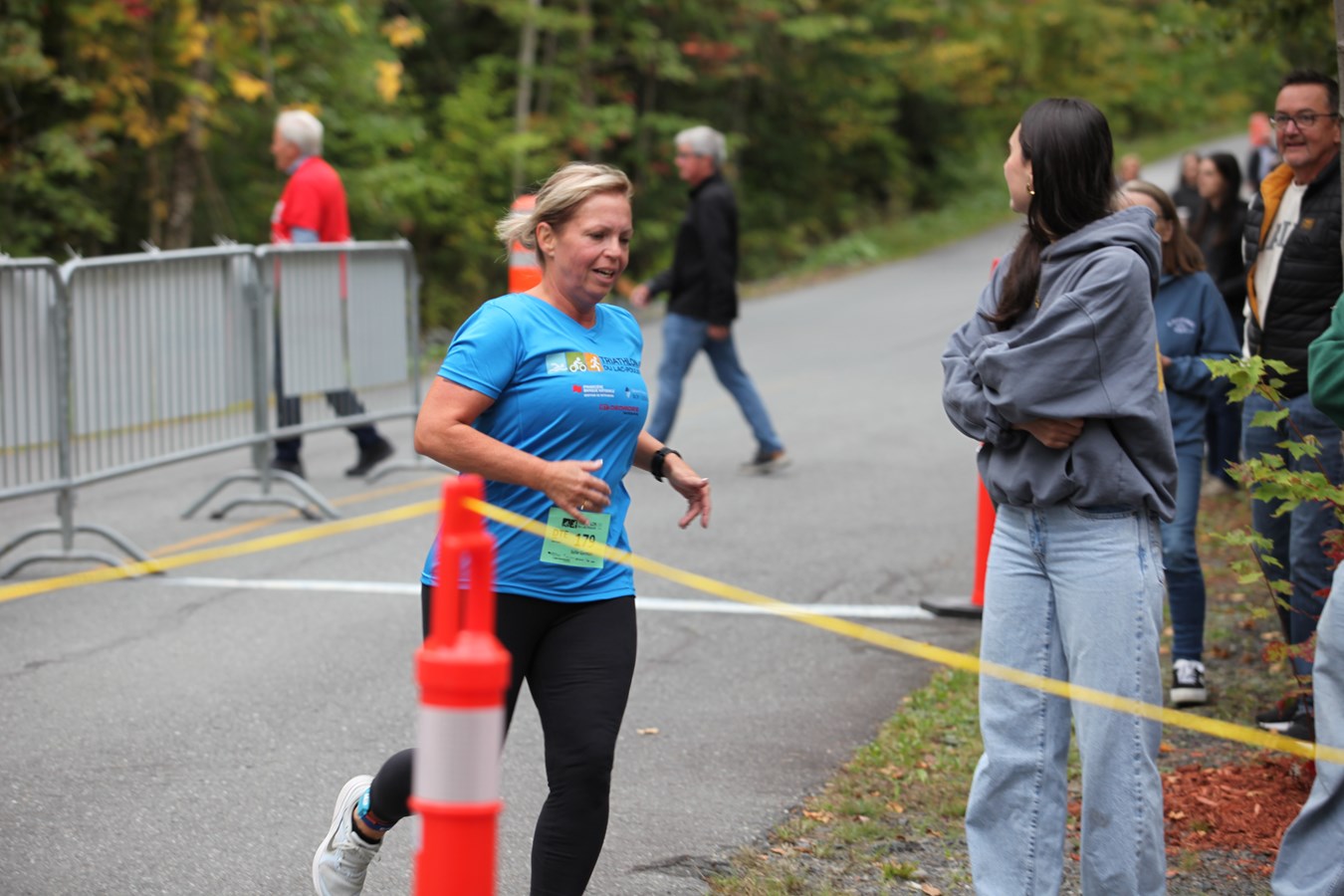 Le Triathlon du Lac-Poulin rassemble les foules pour son retour