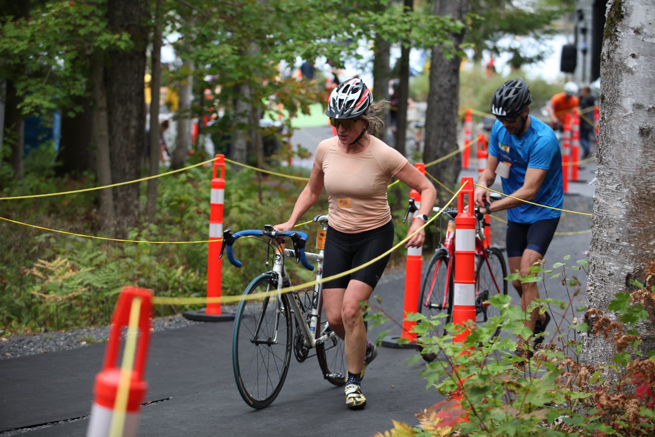 Le Triathlon du Lac-Poulin rassemble les foules pour son retour