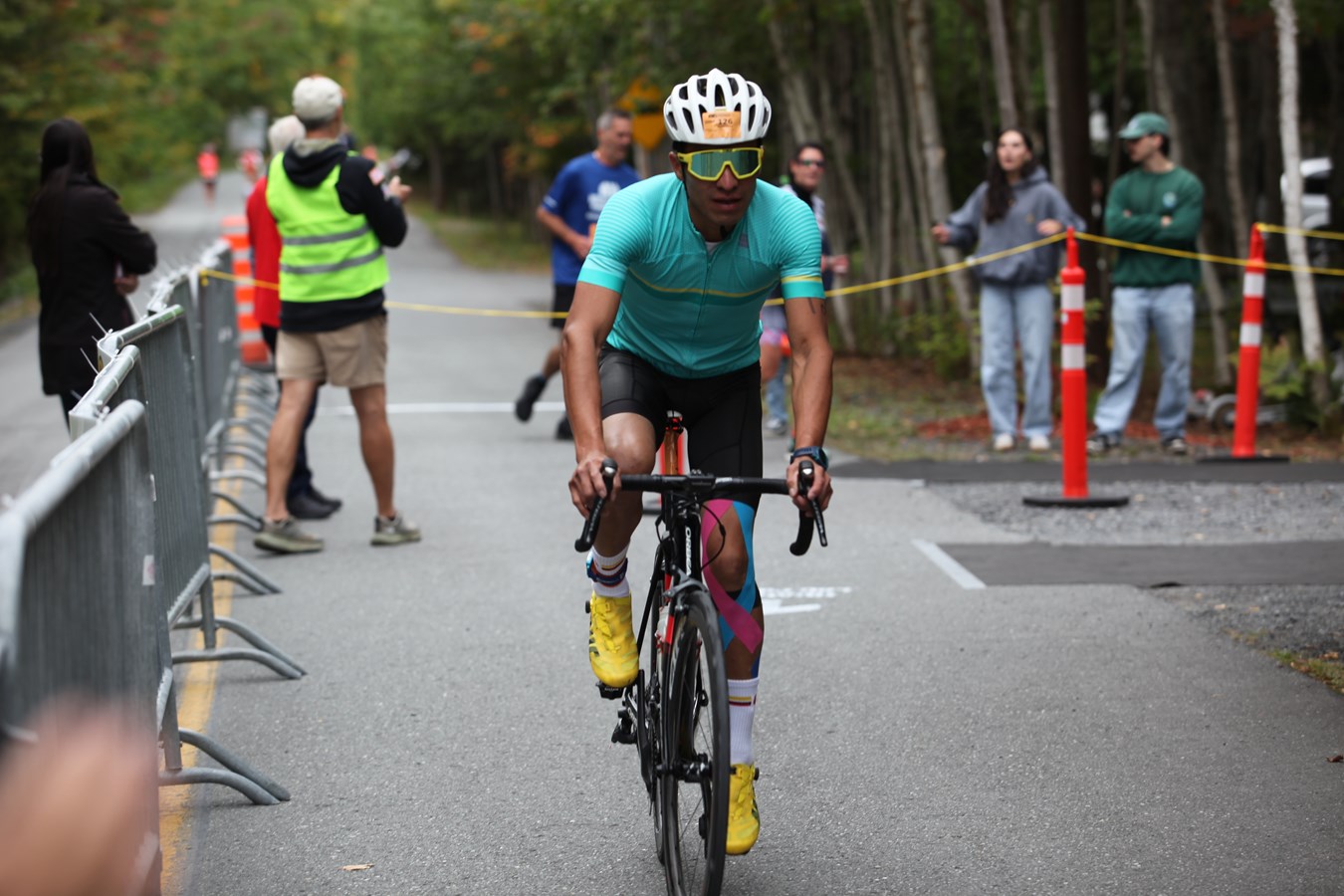 Le Triathlon du Lac-Poulin rassemble les foules pour son retour