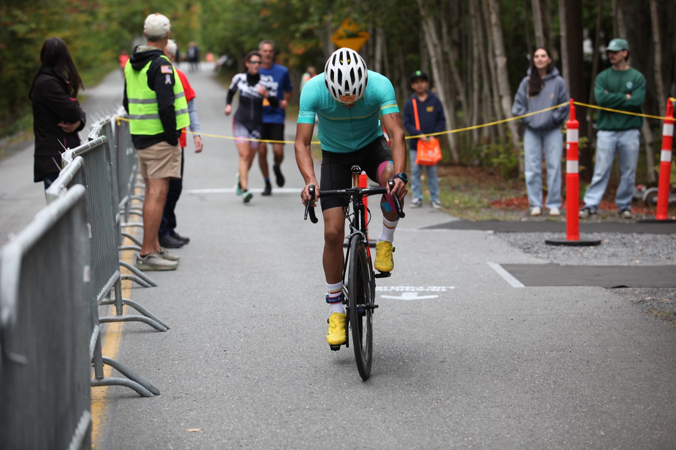 Le Triathlon du Lac-Poulin rassemble les foules pour son retour