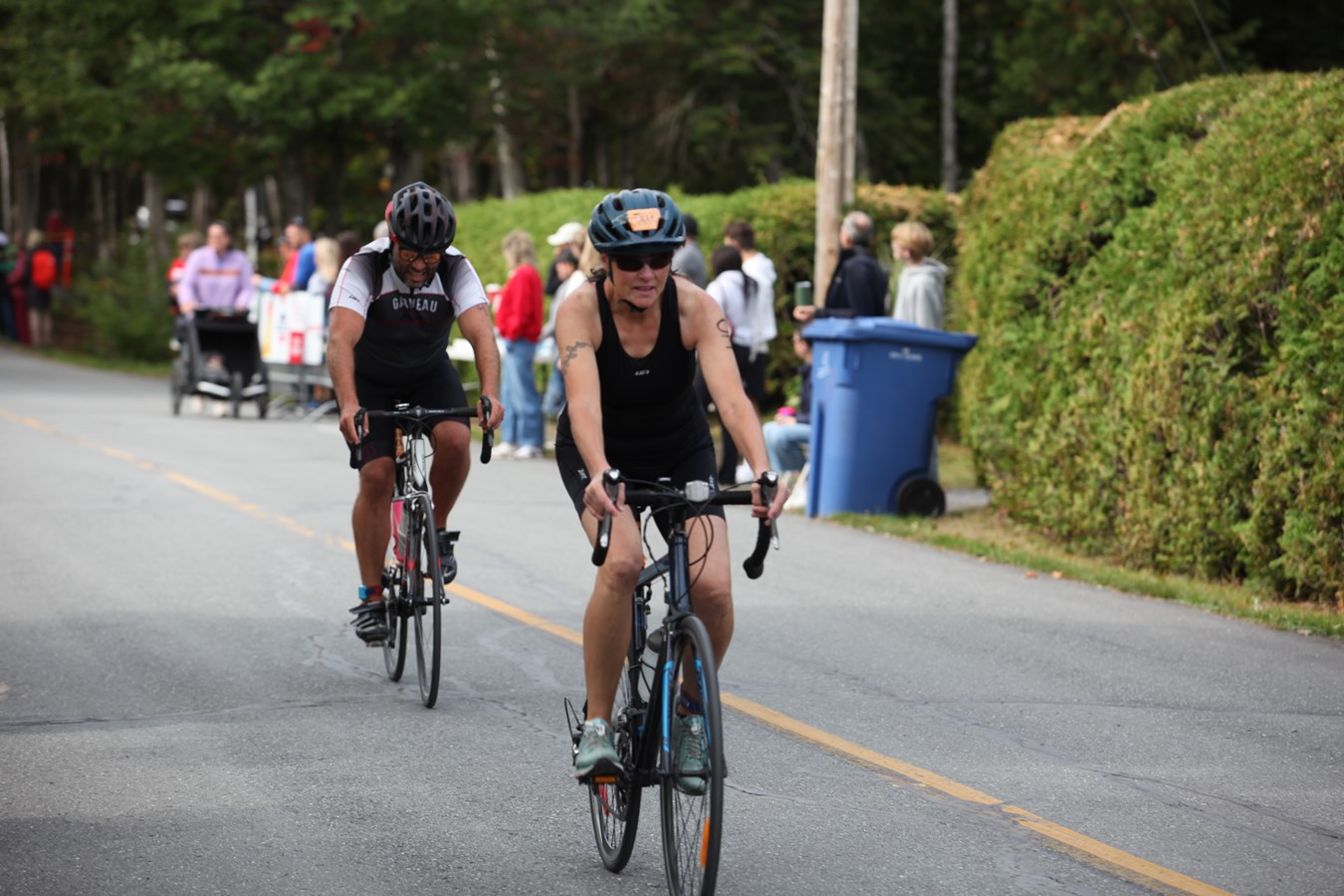 Le Triathlon du Lac-Poulin rassemble les foules pour son retour