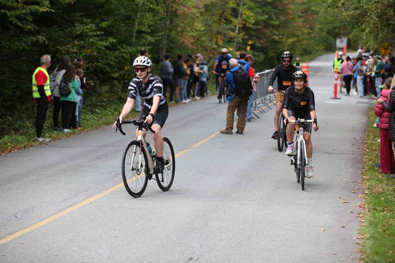 Le Triathlon du Lac-Poulin rassemble les foules pour son retour