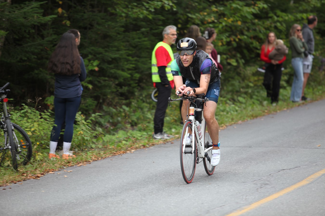 Le Triathlon du Lac-Poulin rassemble les foules pour son retour